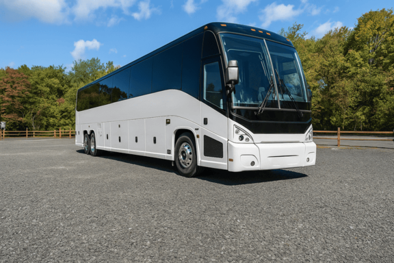 Charter Bus Rental Hammond 56 Passenger Charter Bus